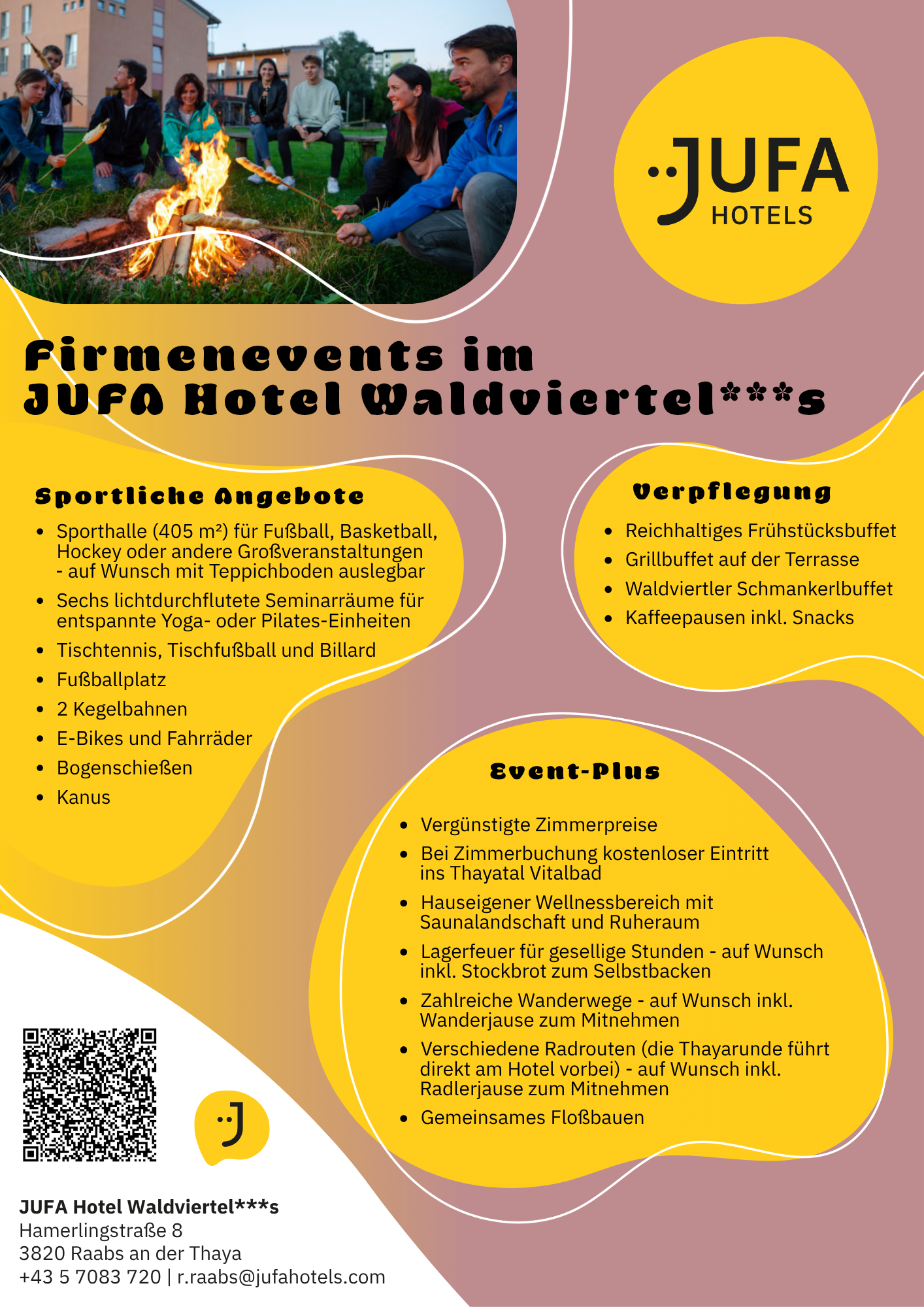 Corporate Events at JUFA Waldviertel