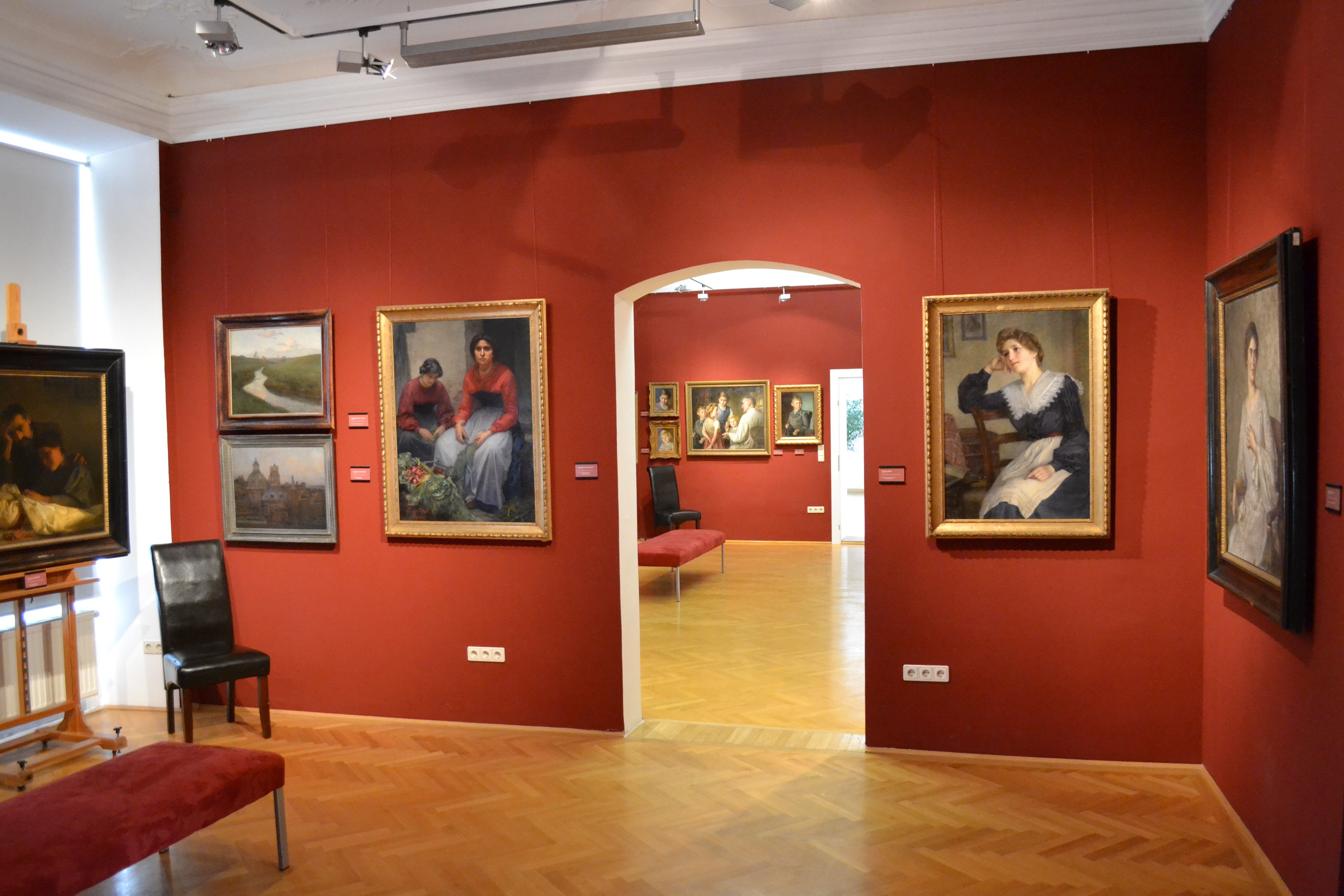Paintings in the Edmund Adler Gallery Mannersdorf/Leithagebirge
