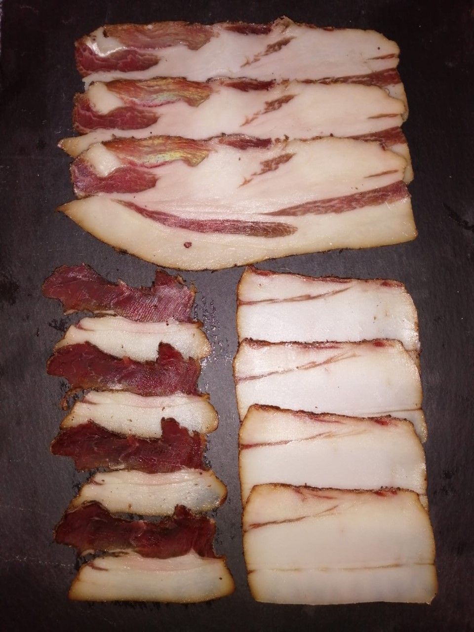 Smoked meat from the Turopolje pig