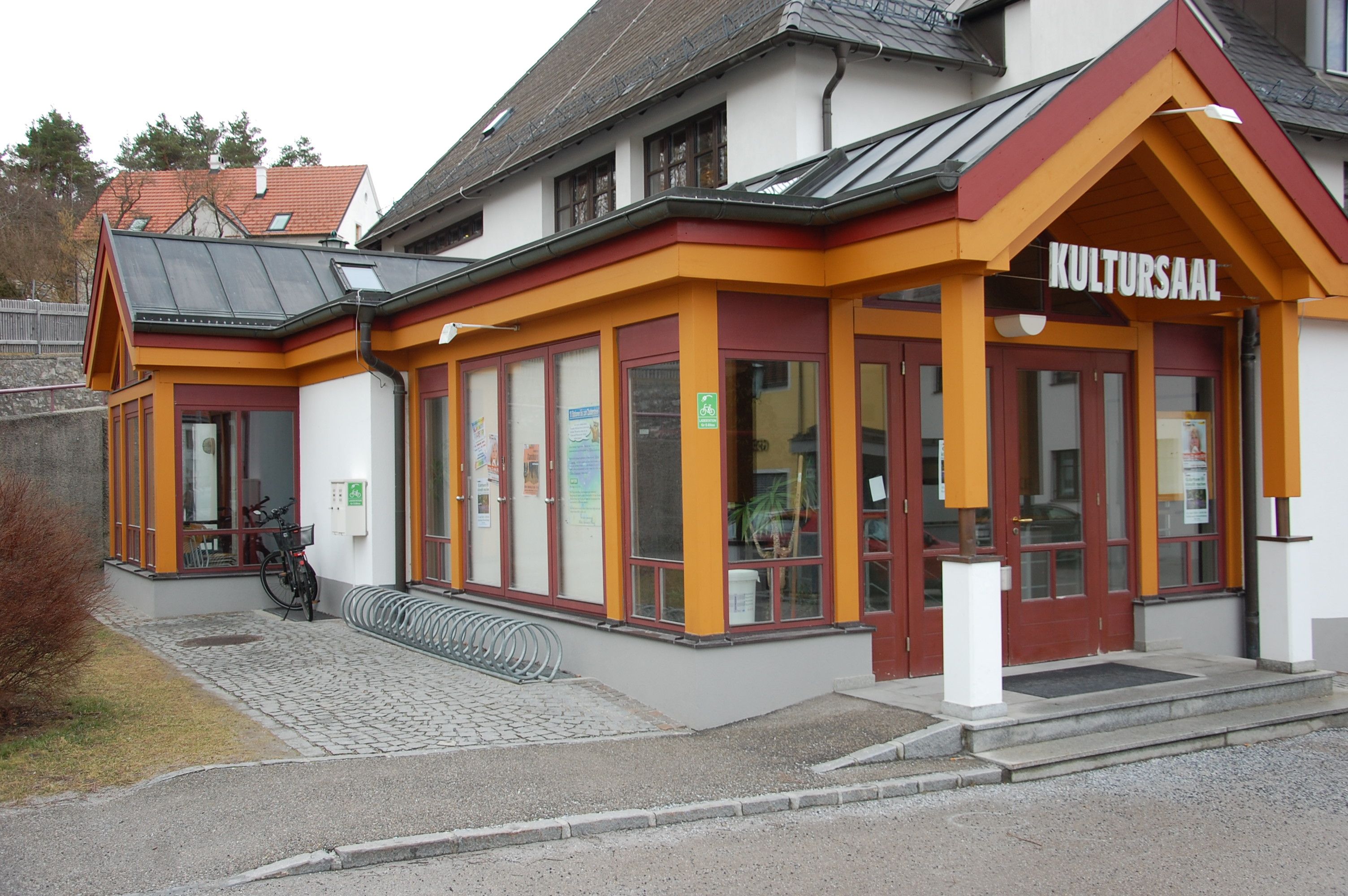 e-bike charging stations at the Kultursaal