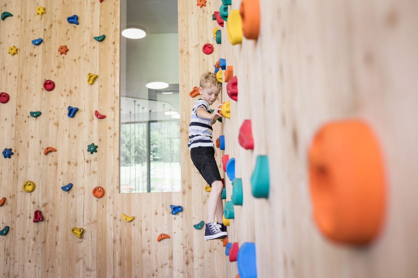 Climbing wall JUFA Hotel Erlaufsee