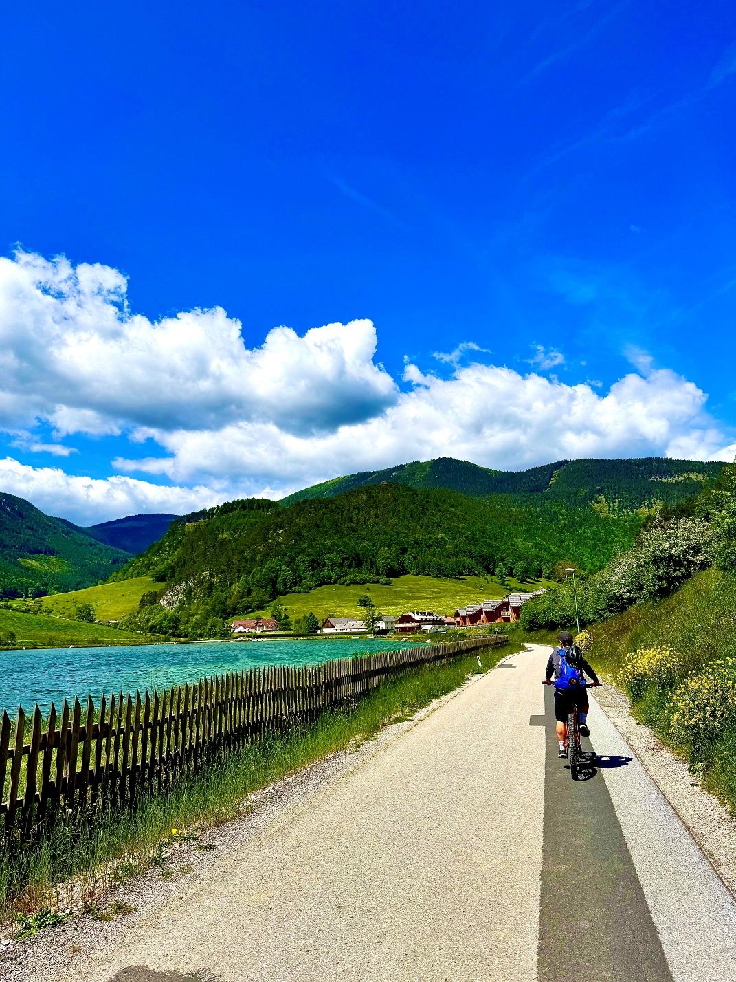 MTB Schneeberg trail at Marias Land-See