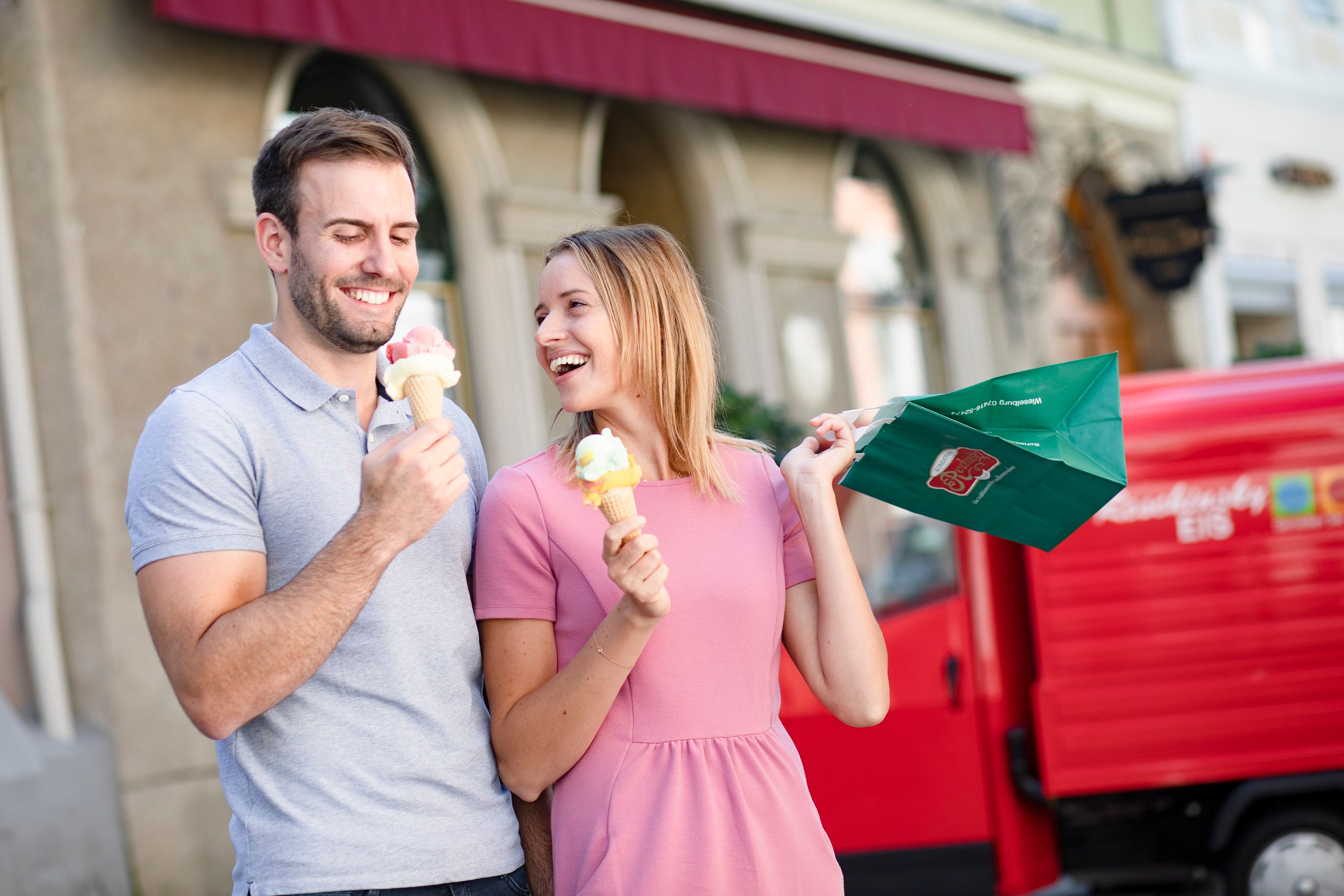 Enjoy homemade ice cream