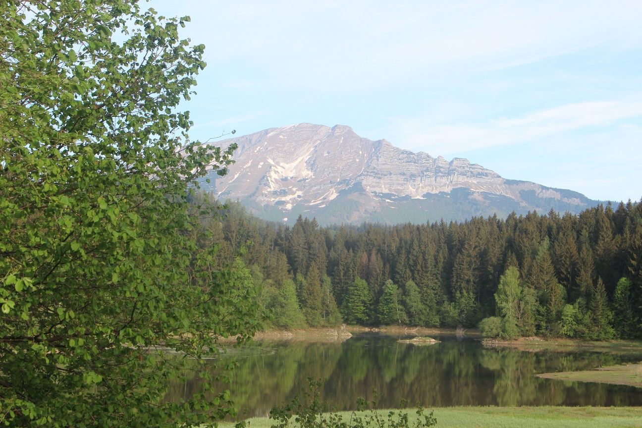 Erlauf reservoir and Ötscher