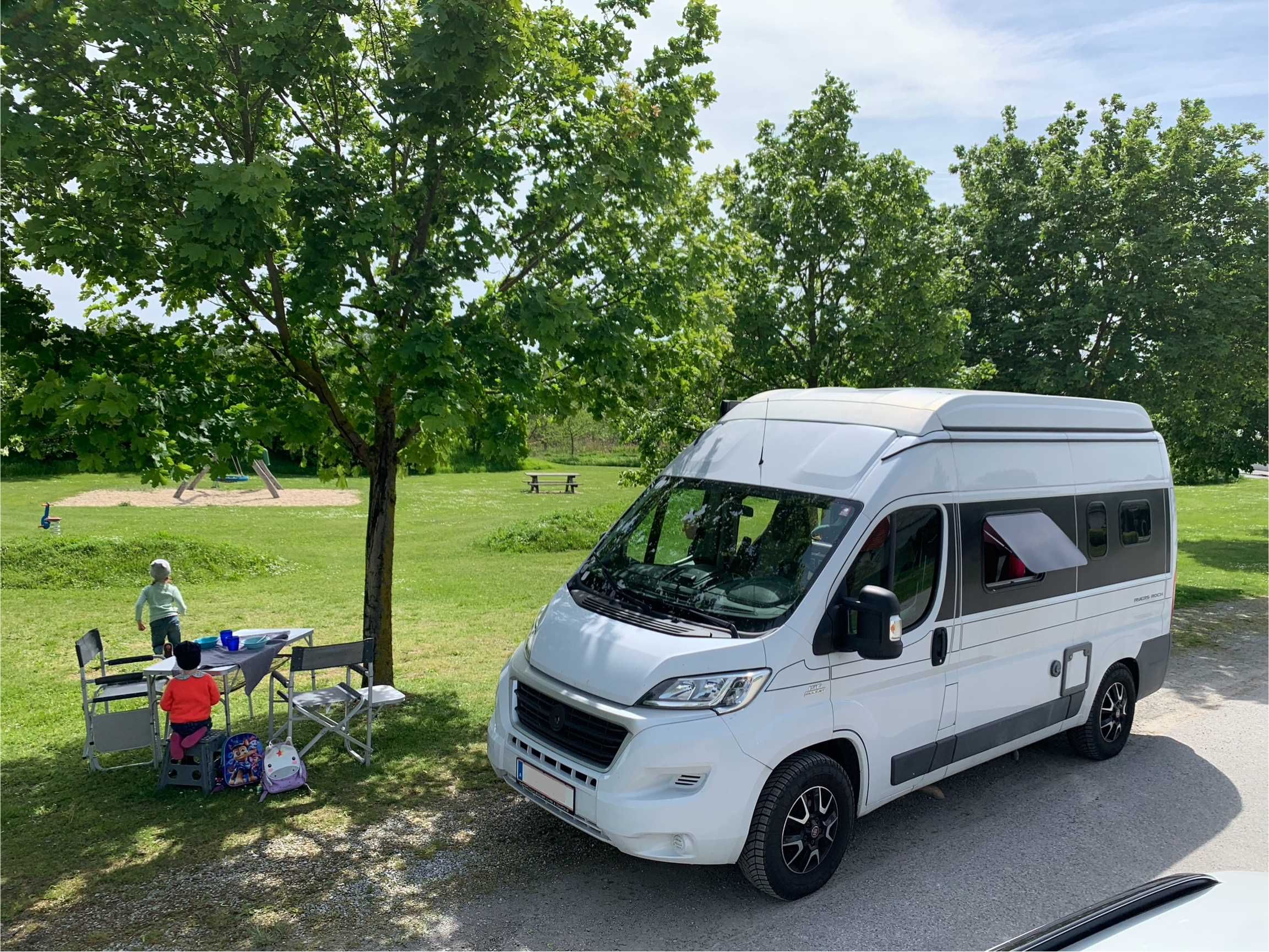 Motorhome parking space Leithastraße Rohrau 