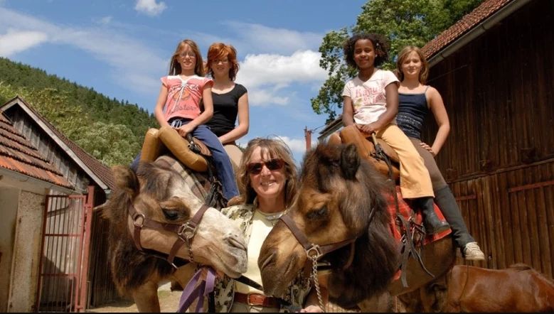 Camel riding