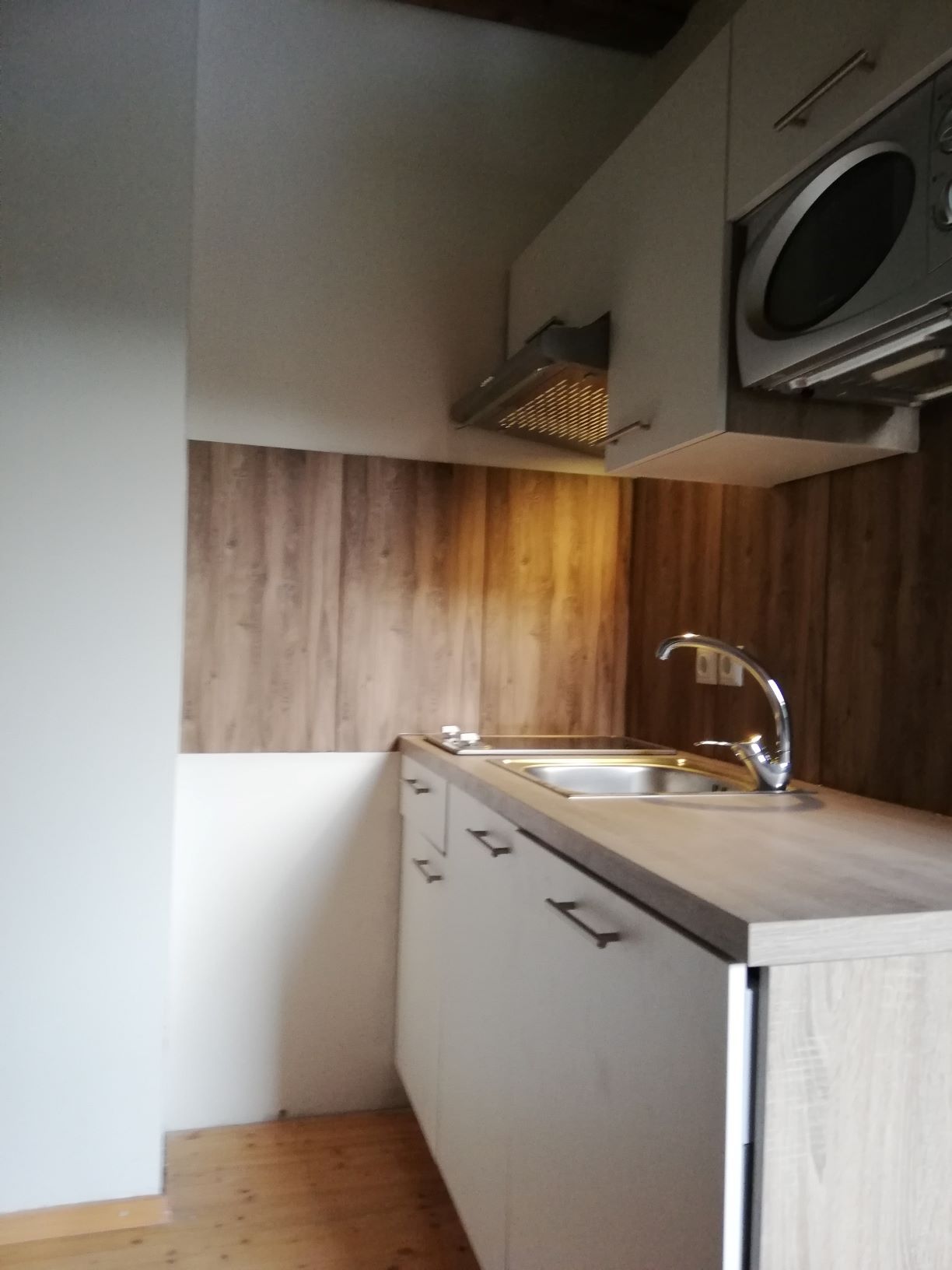 Kitchen in apartment C