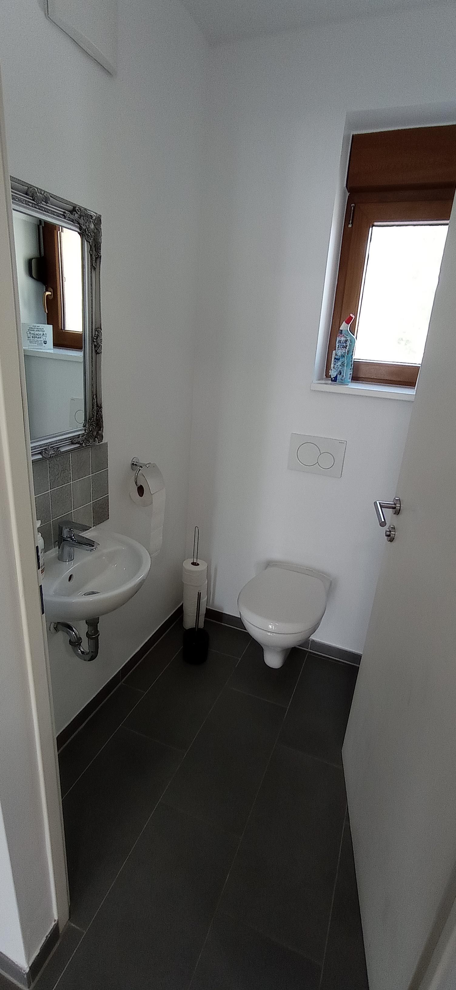 Guest WC in the vacation apartment 