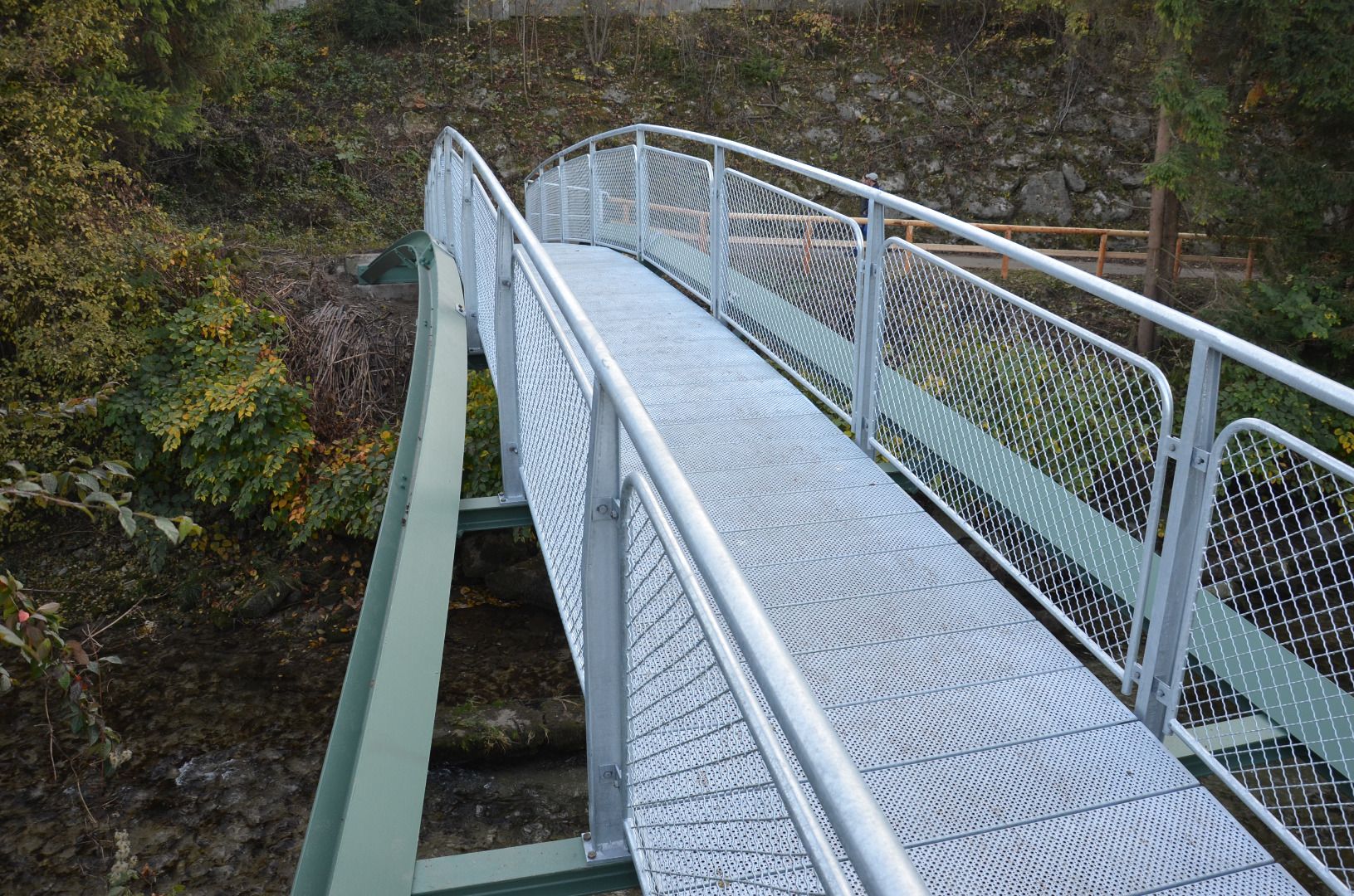 Cyclists' bridge in Ybbsitz