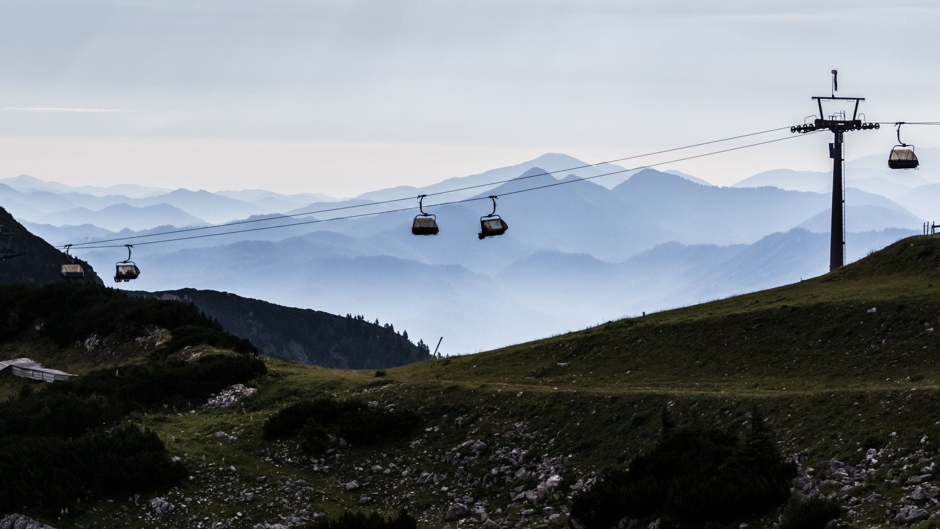 Comfortably up the Hochkar with the mountain railroad