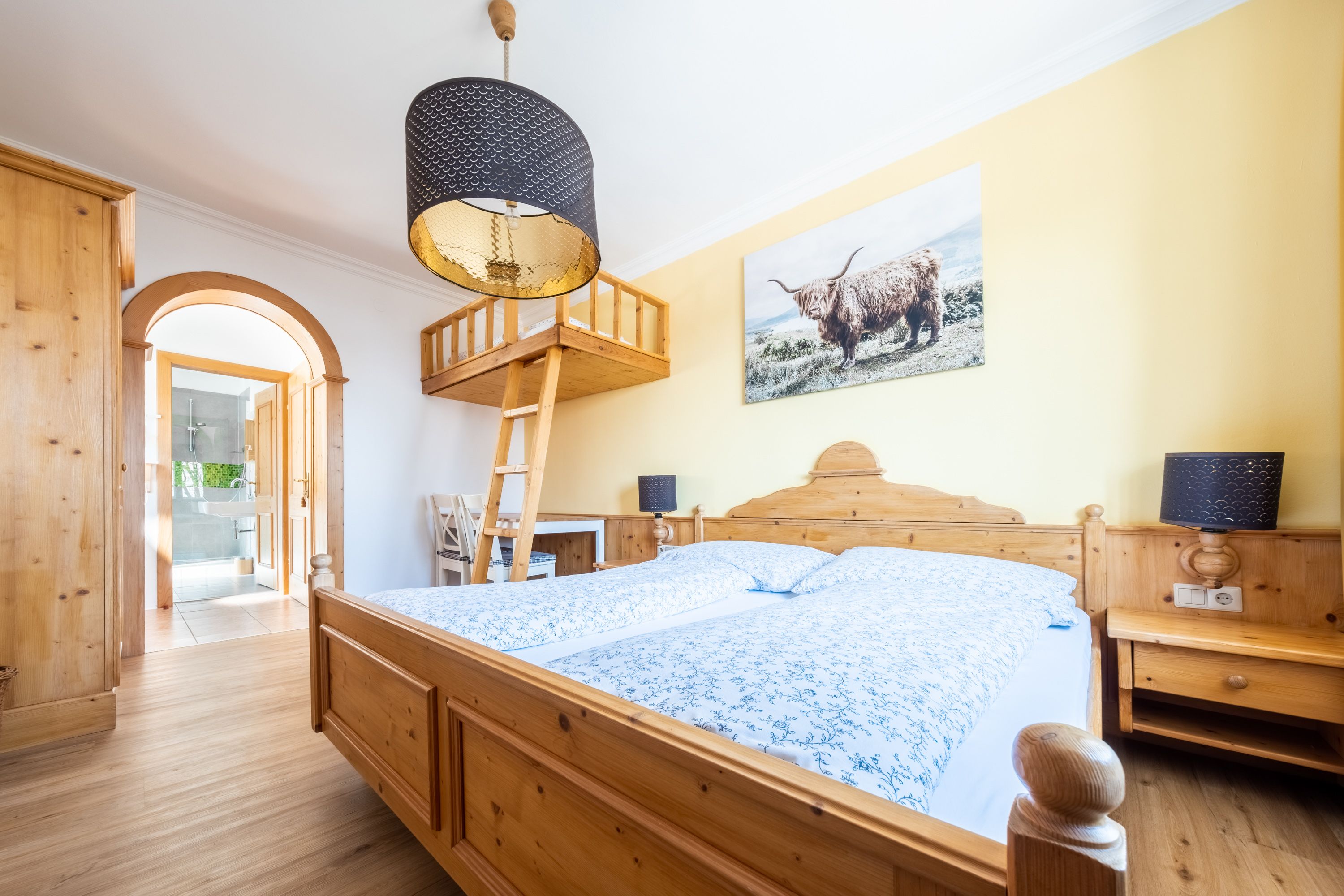 Room example from the Ferienhof am Jauerling