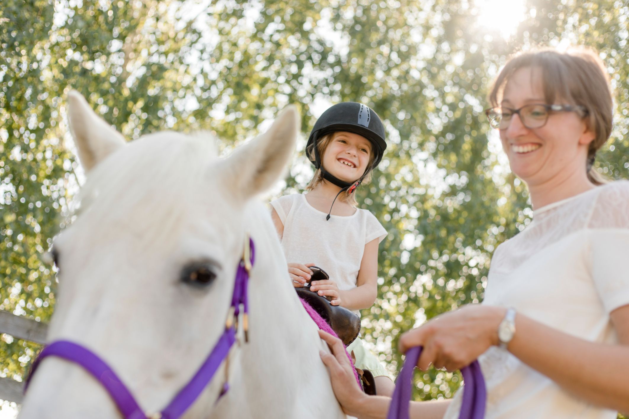 Riding lessons