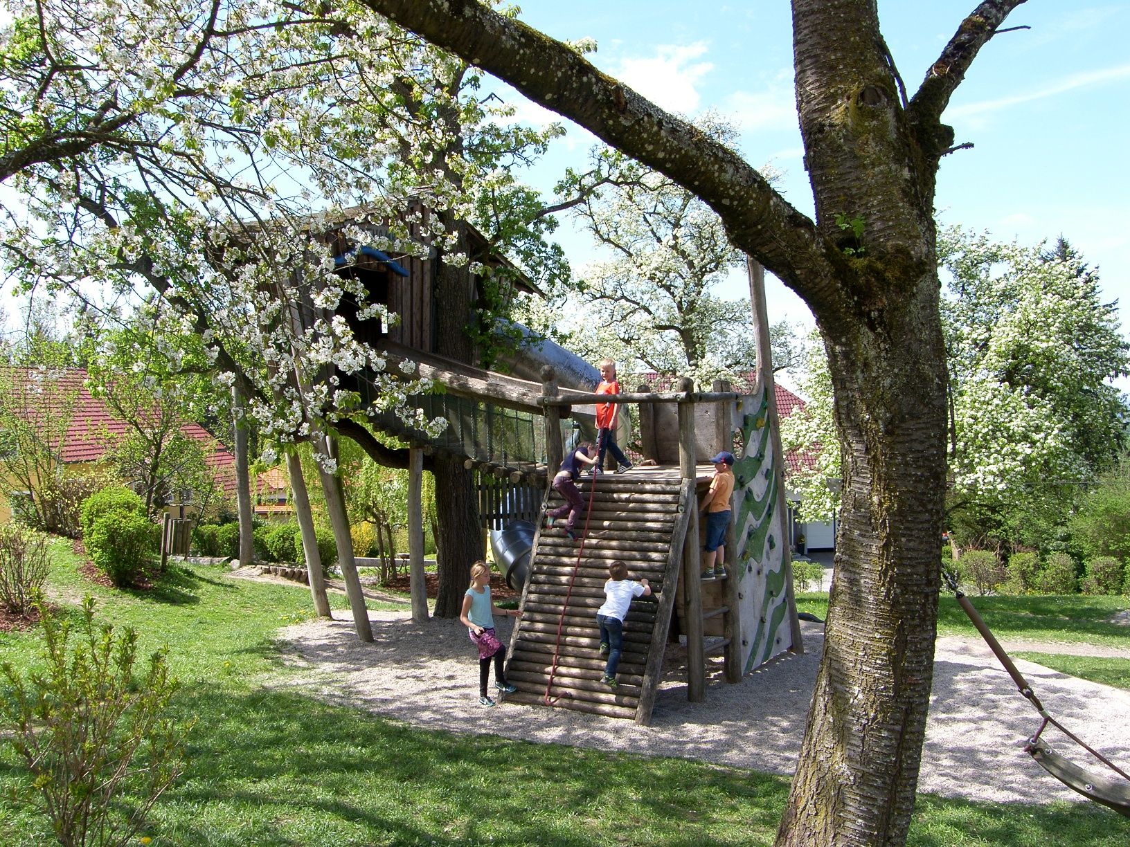 Fun in the playground for the little ones