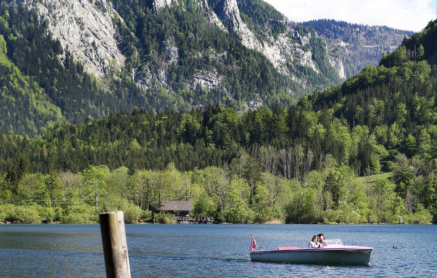Boat trip on Lake Lunz