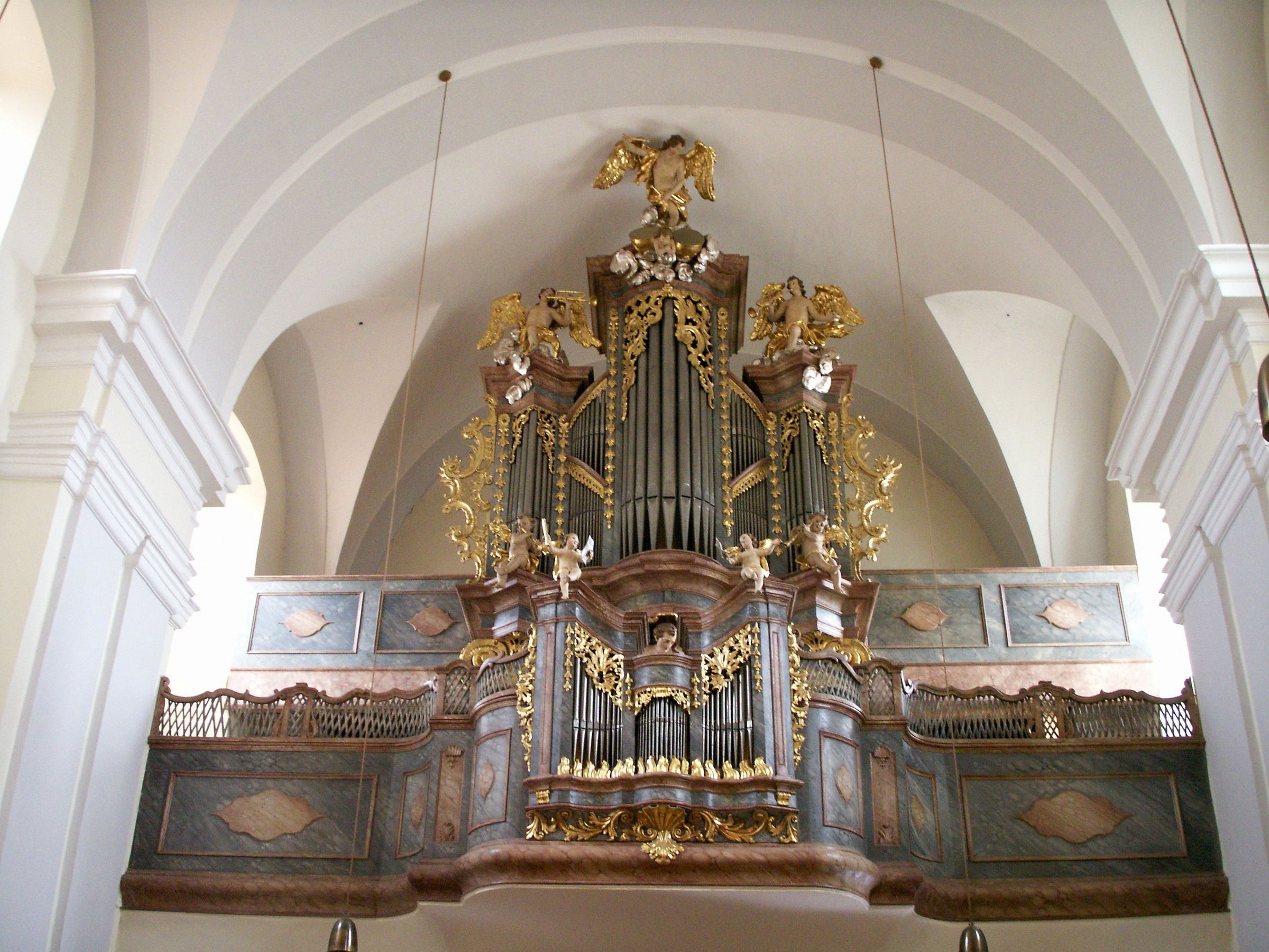 Borderland organ in Stronsdorf