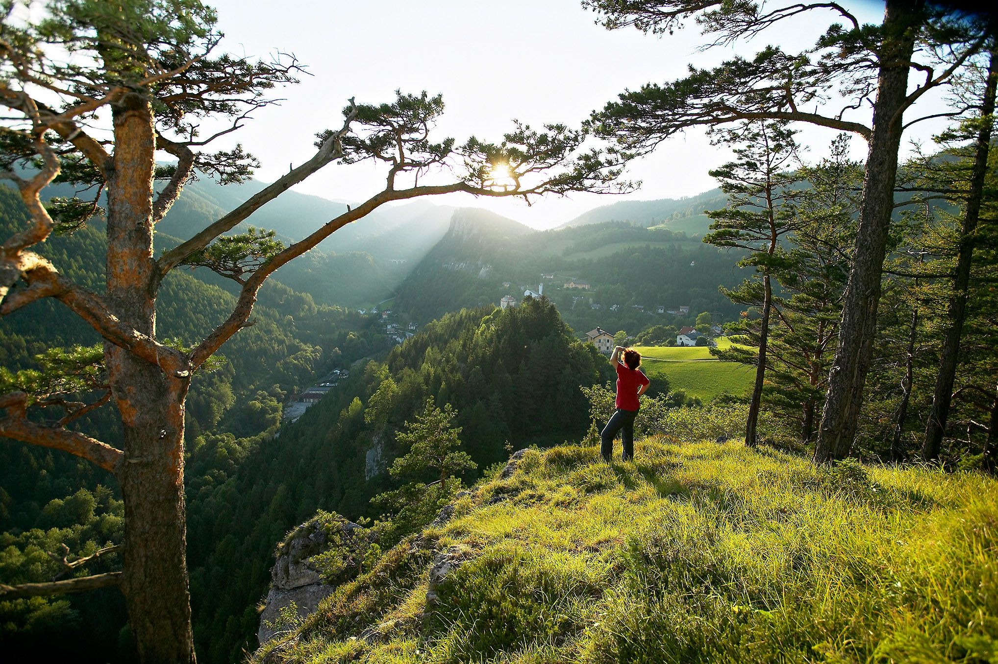 View from Breitenstein