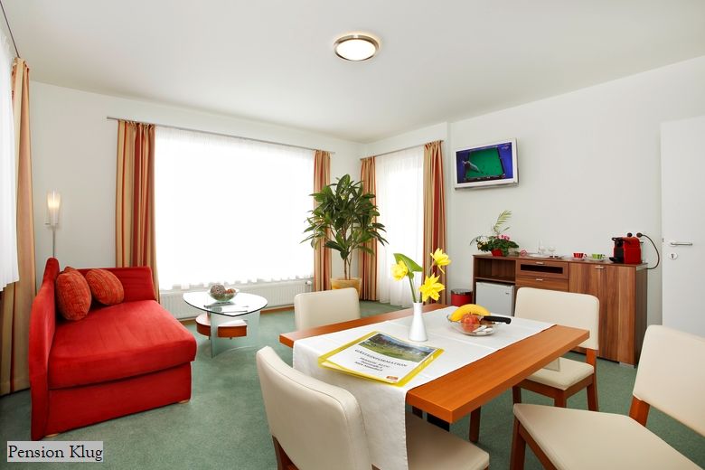 large suite in the Pension Klug