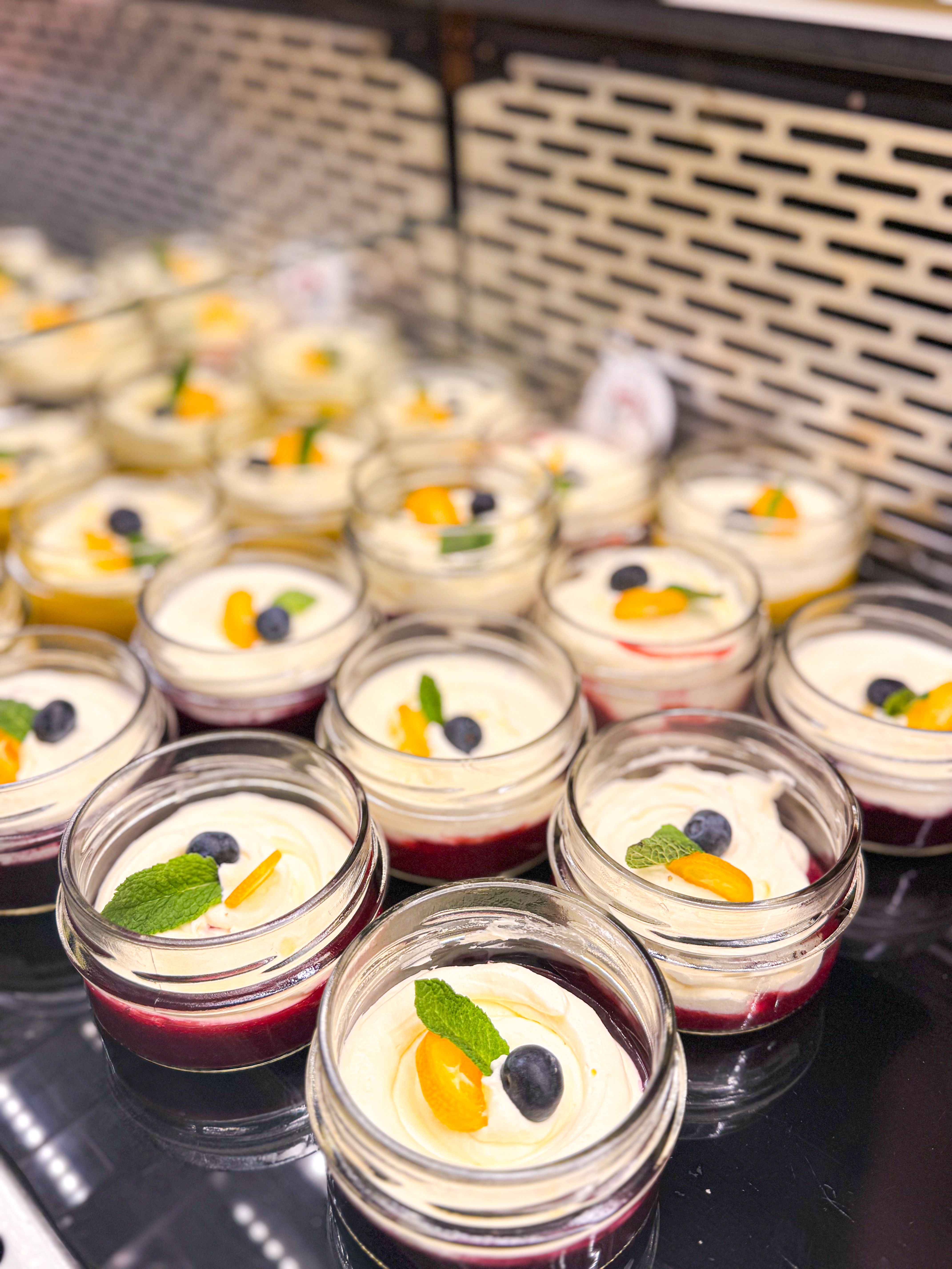 Dessert in a glass