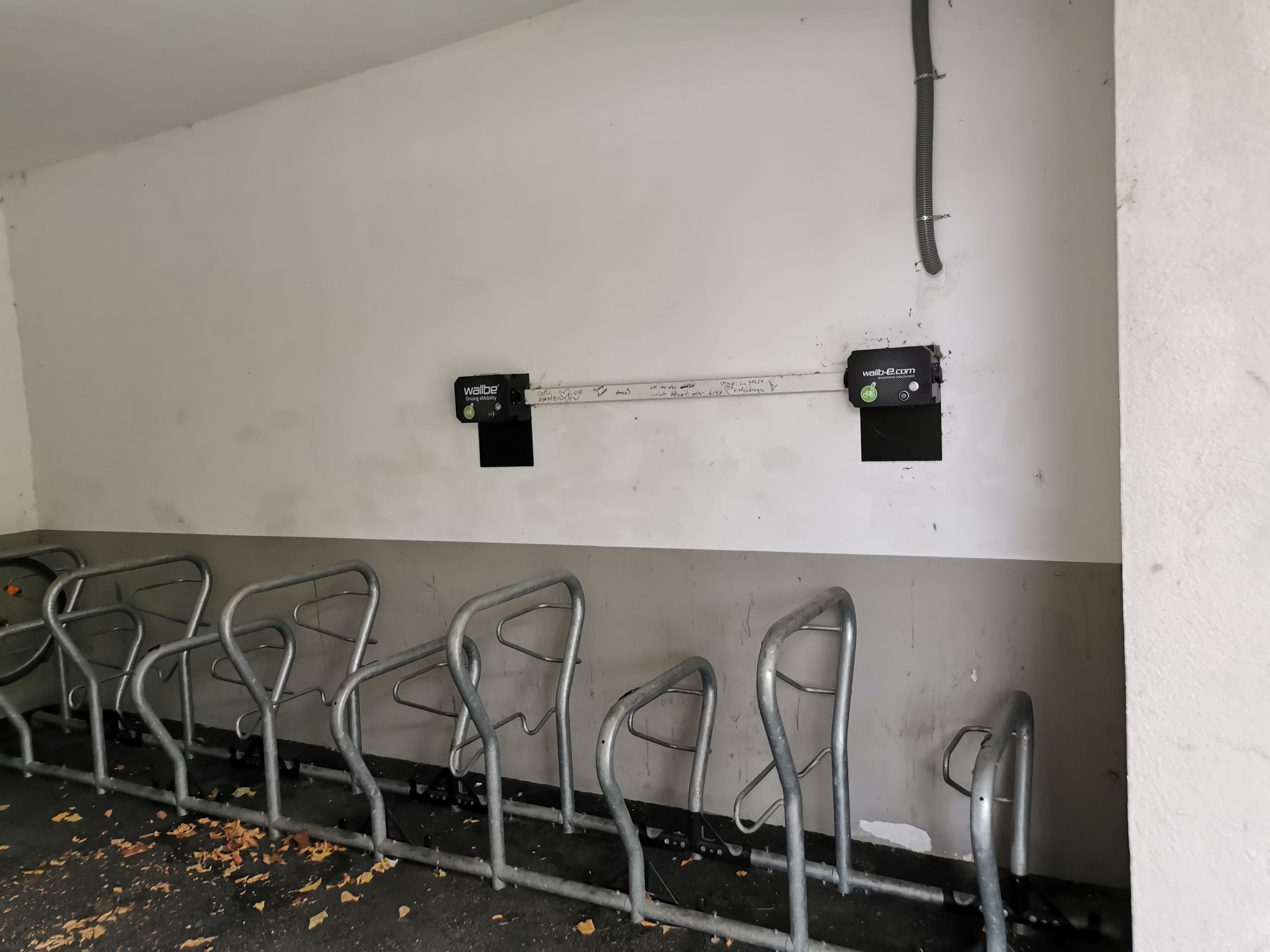 E-charging stations at the city park near "Marie im Park"