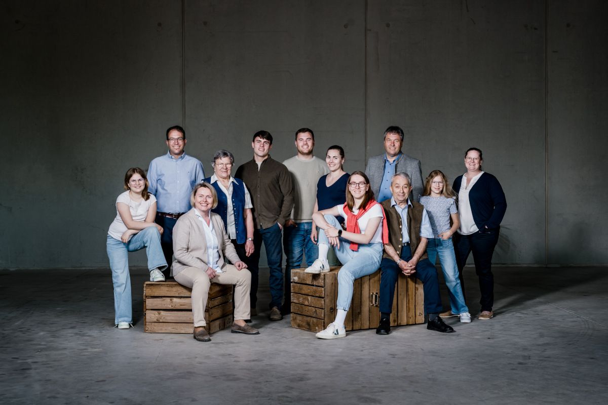 All members of the Müller family