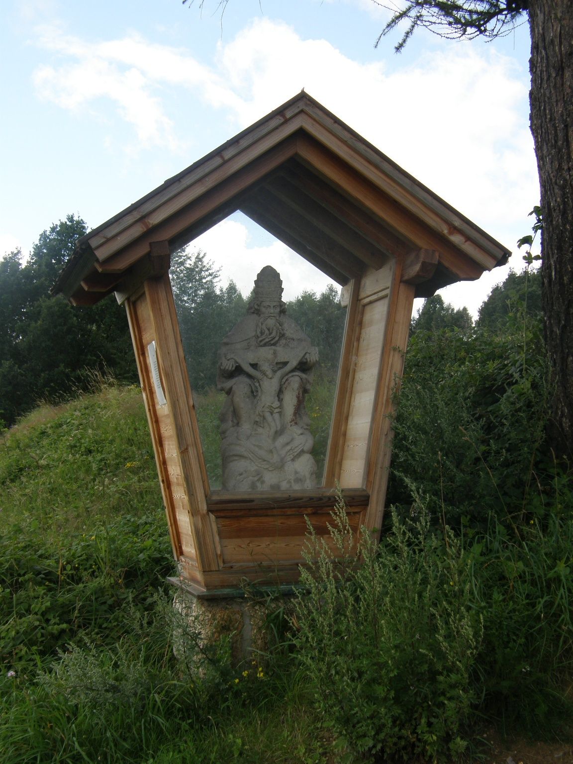 Holy Trinity material at the sacrificial stone