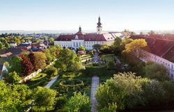 Luftaufnahme Stift Seitenstetten.