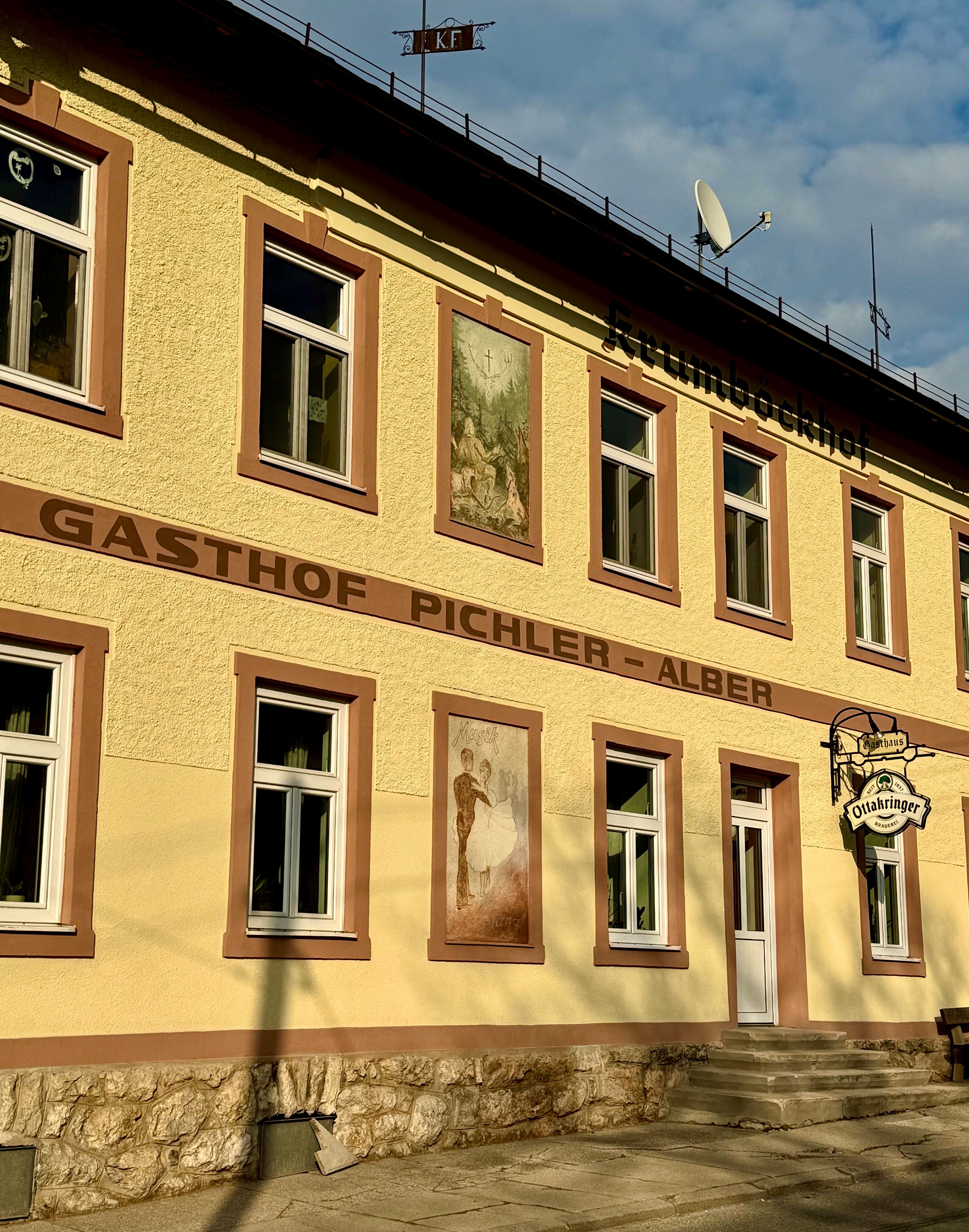 Exterior view of the Tradition Inn