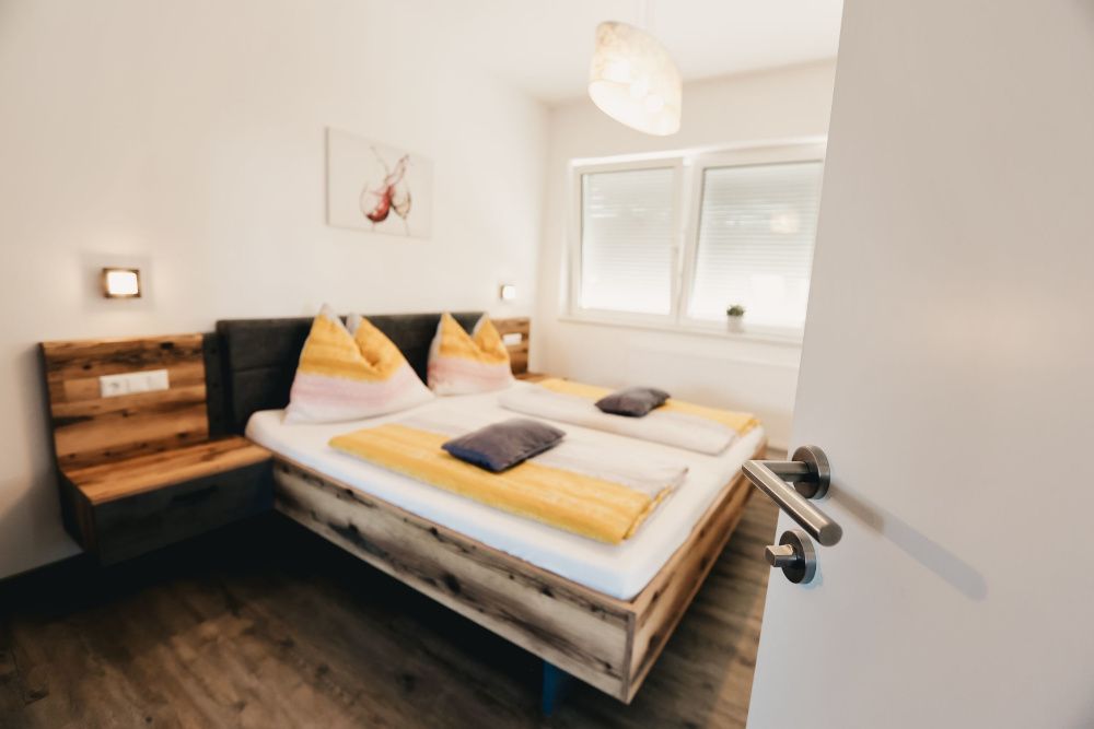 View into the double room