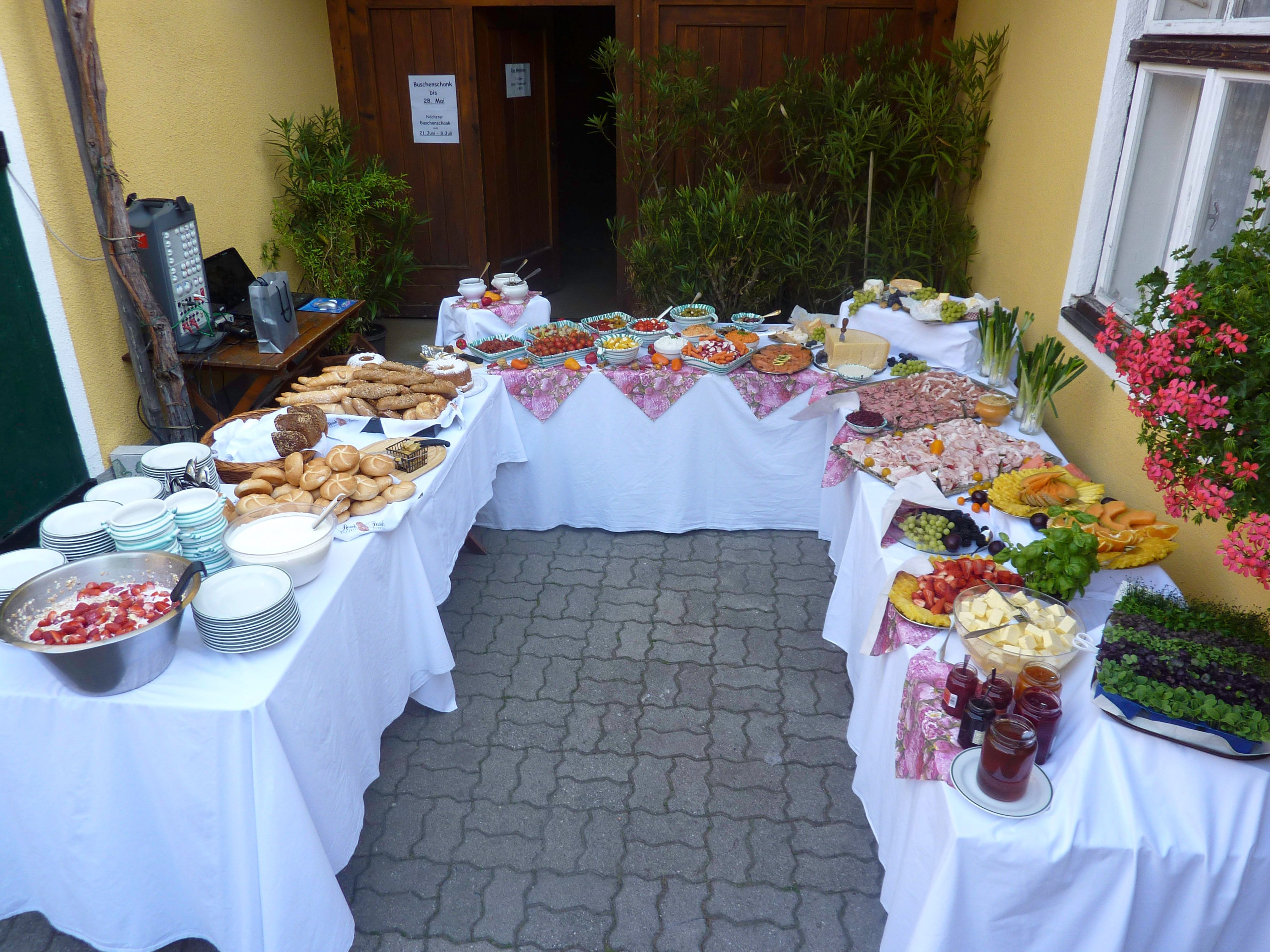 Cold Heurigen buffet