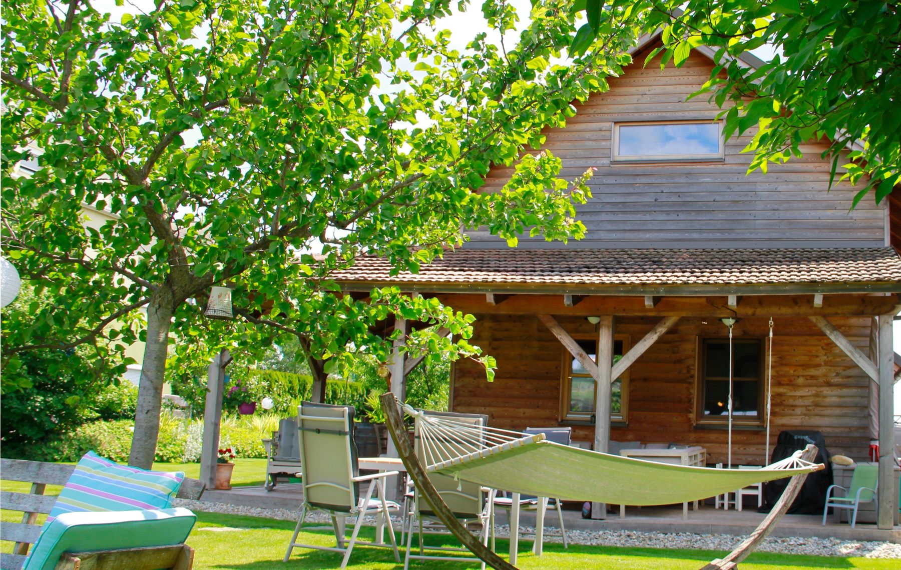 Garden and terrace