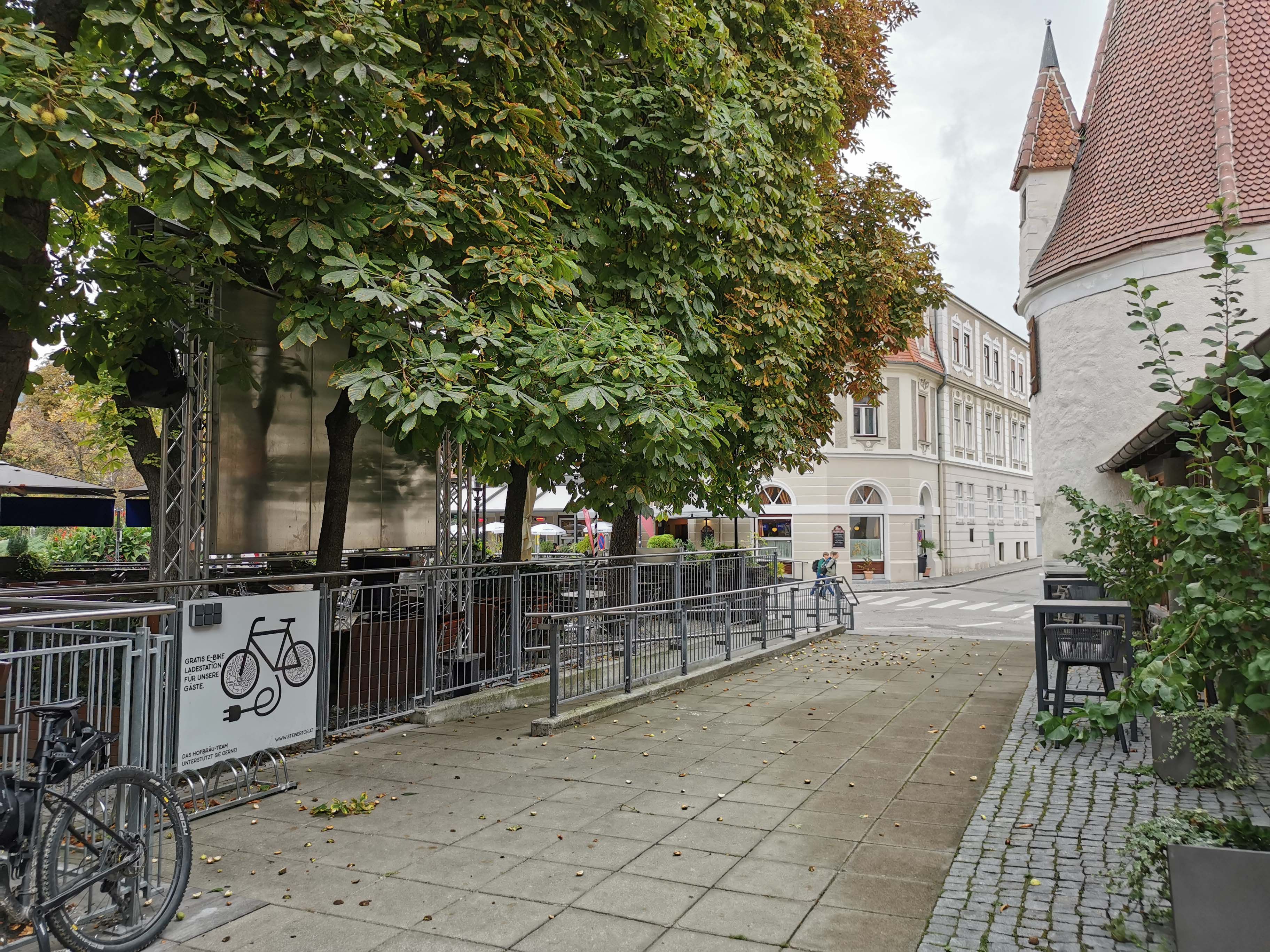 E-charging stations at the Hofbräuhaus