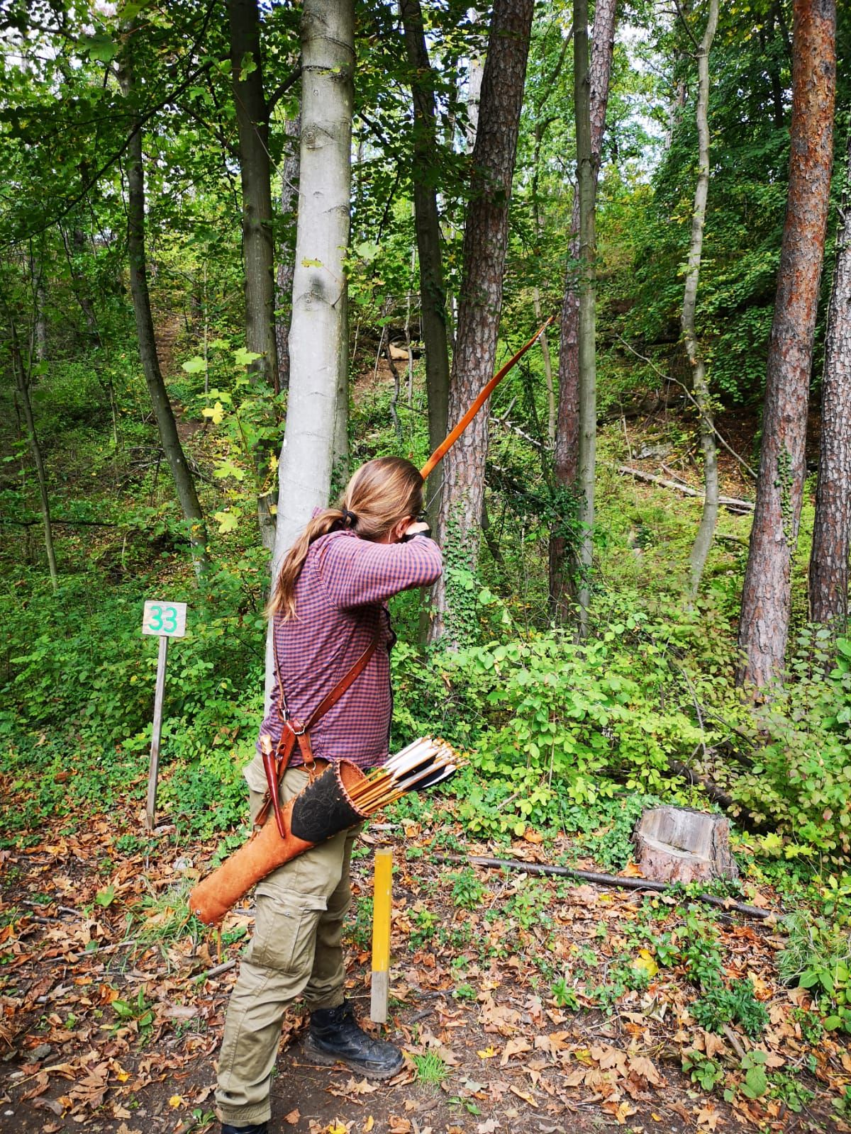 3D archery course