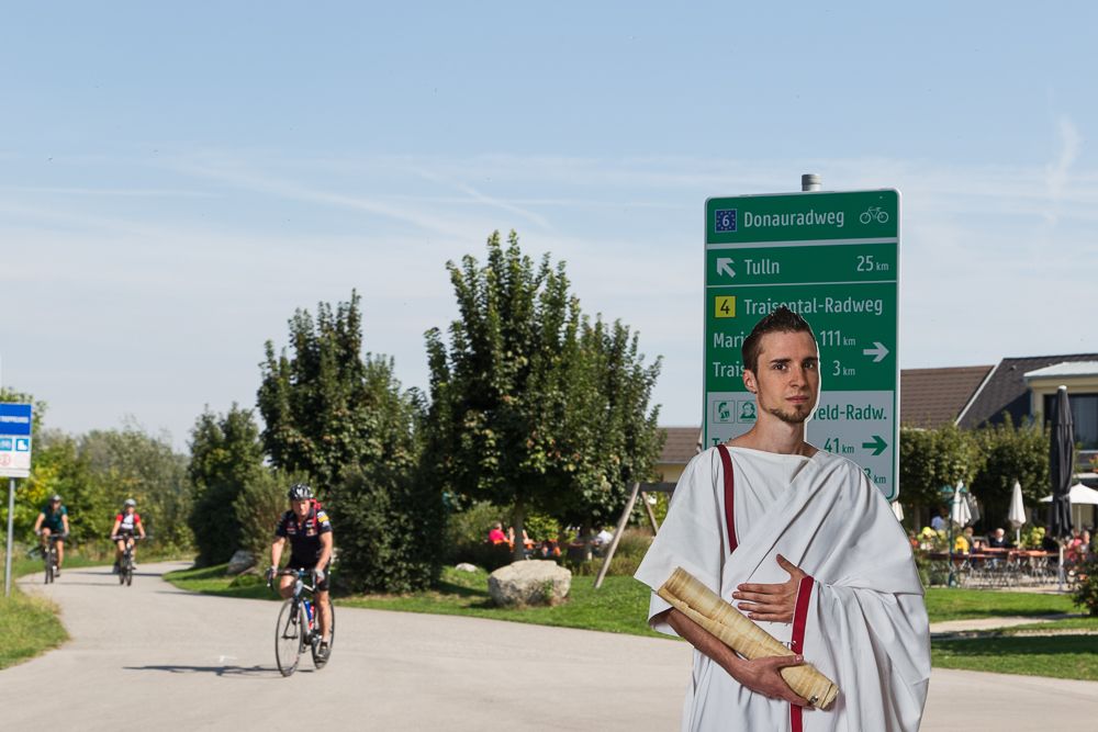 Cultural guidance system: Talking Romans in Traismauer