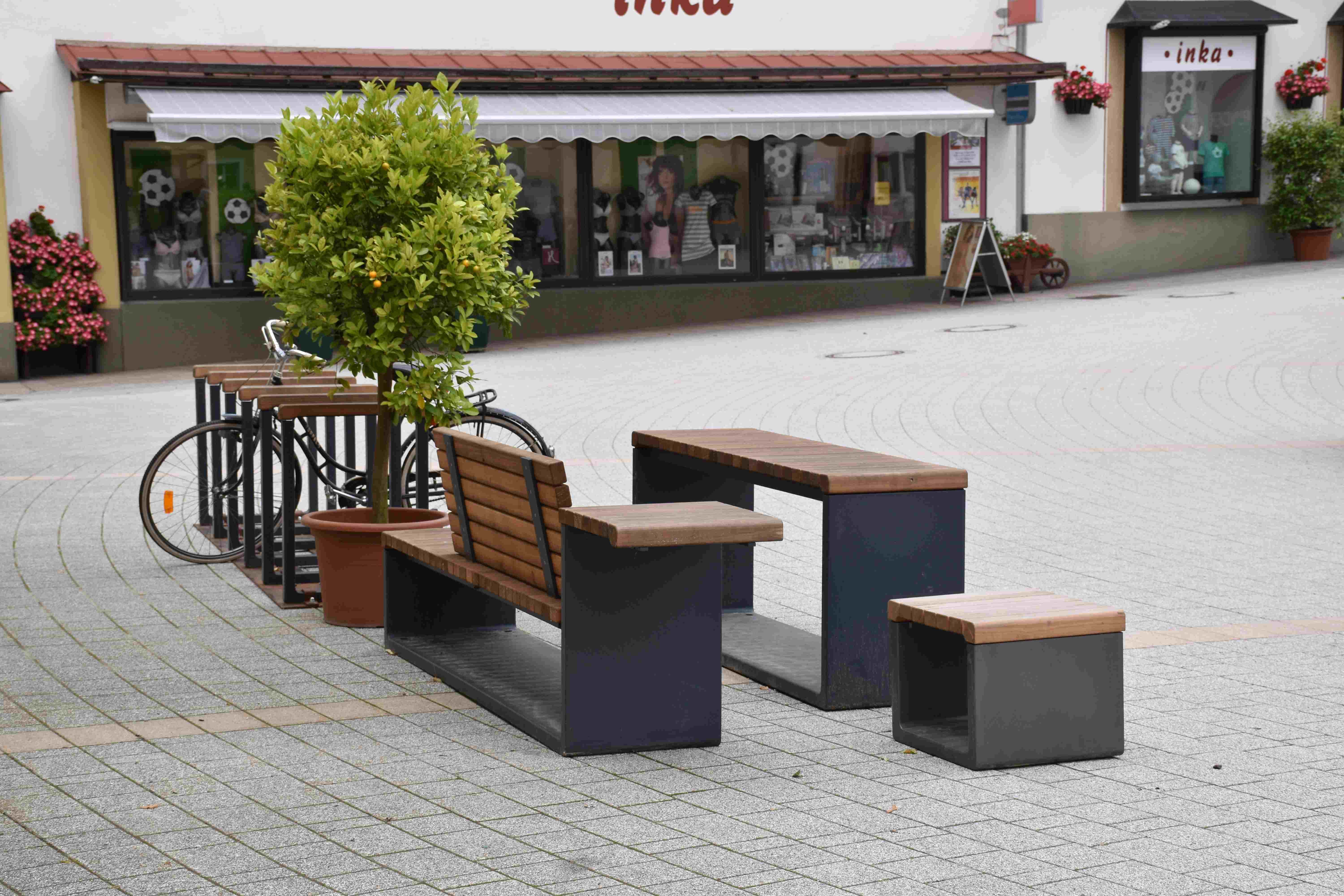 Meeting zone in the center of Lunz am See