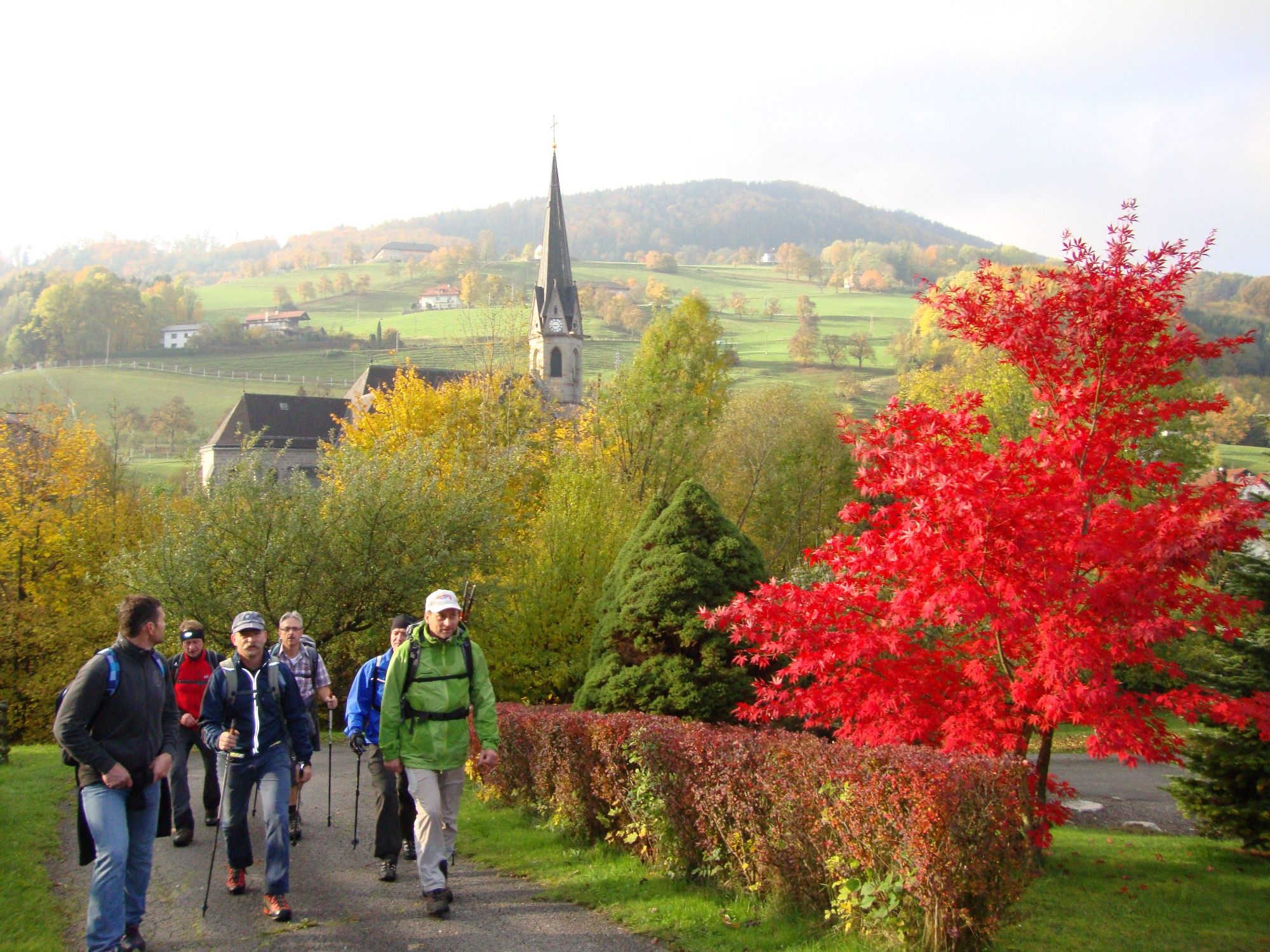 On the way along the Ramingerweg
