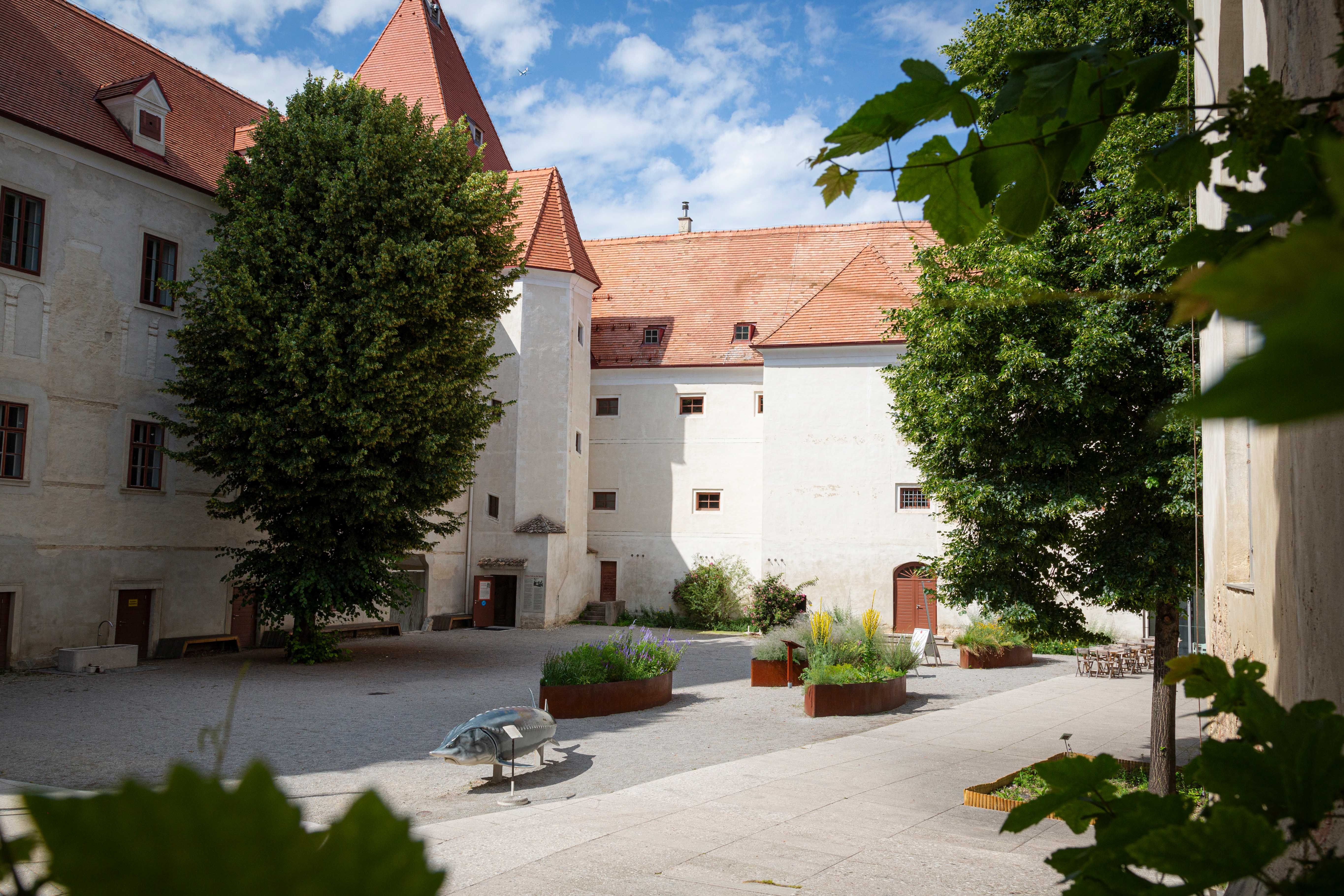 Courtyard of Schloss Hof