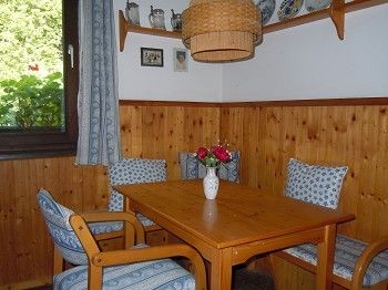 Kitchen with dining area