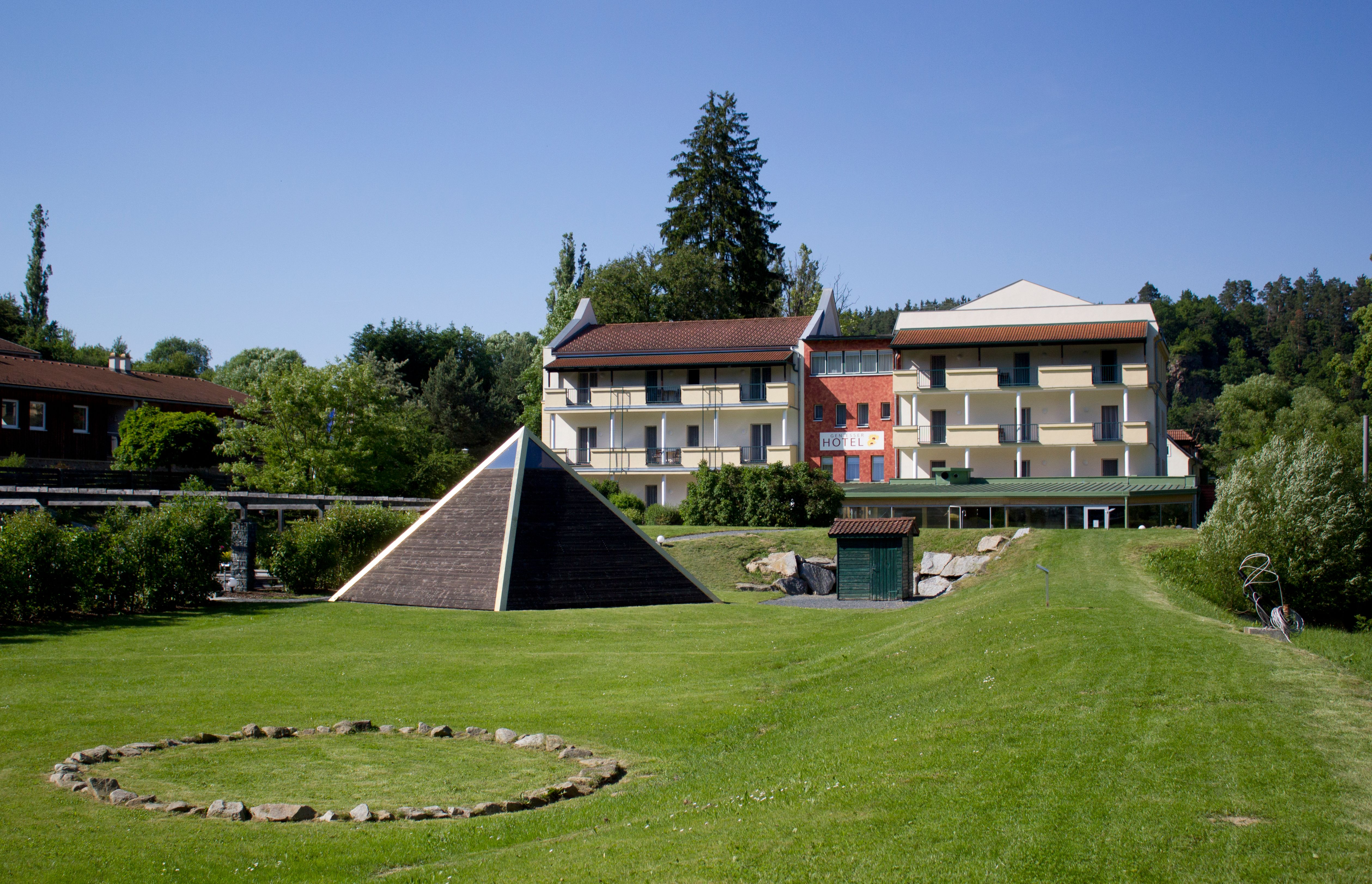 Energy pyramid and archangel stone circle