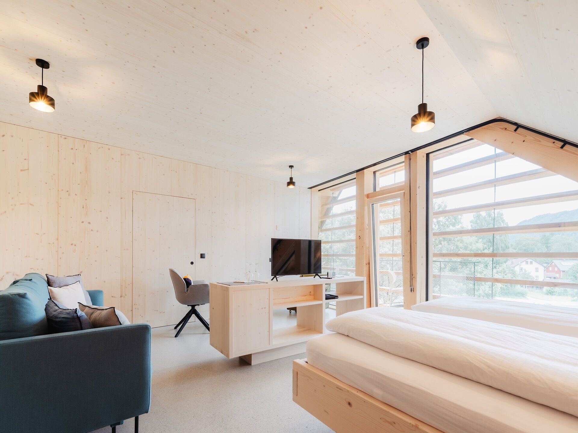 Double room with a view