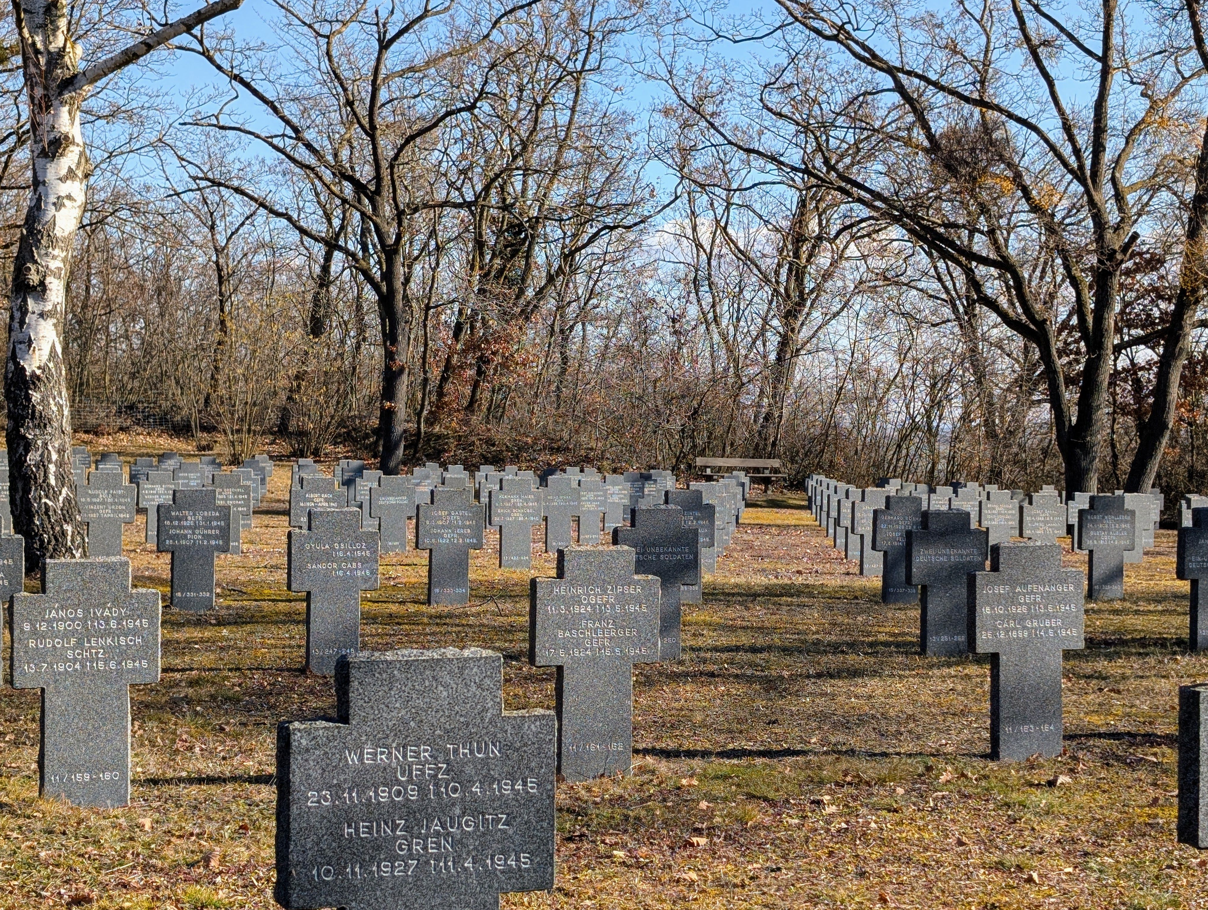 Military cemetery