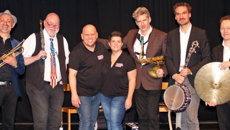 dixieland band chamber stage, © Reinhard Hofbauer (NÖN)