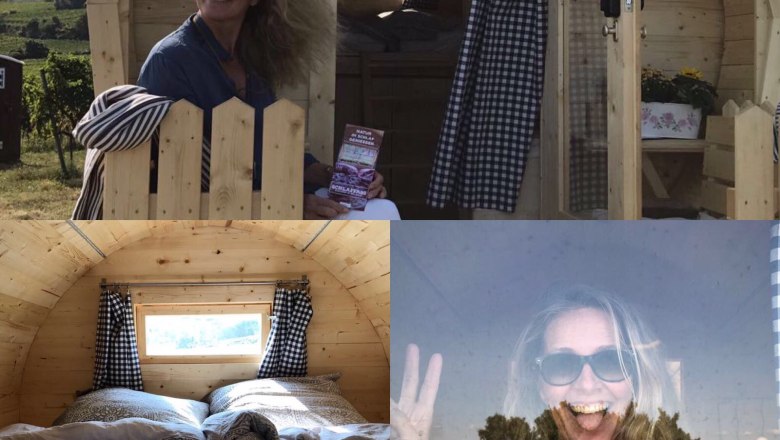 Sleeping barrel on tour, &copy; Christoph Rahofer