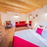 Red vacation apartment - Bedroom 1, © Ludwig Fahrnberger