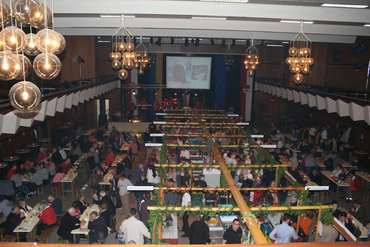 Leopoldifest wine tasting in the Babenbergerhalle