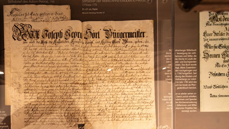 Abbey letter, © Erwin Schefstoss