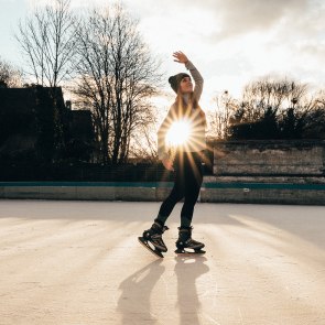 Ice skating, © Tereza Bokrová