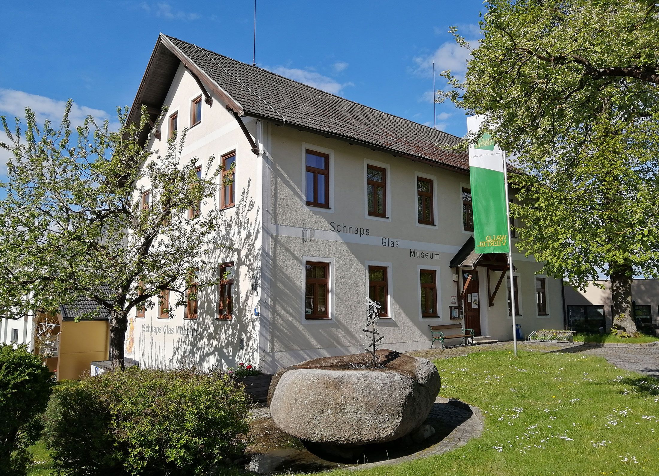Schnapps and glass museum