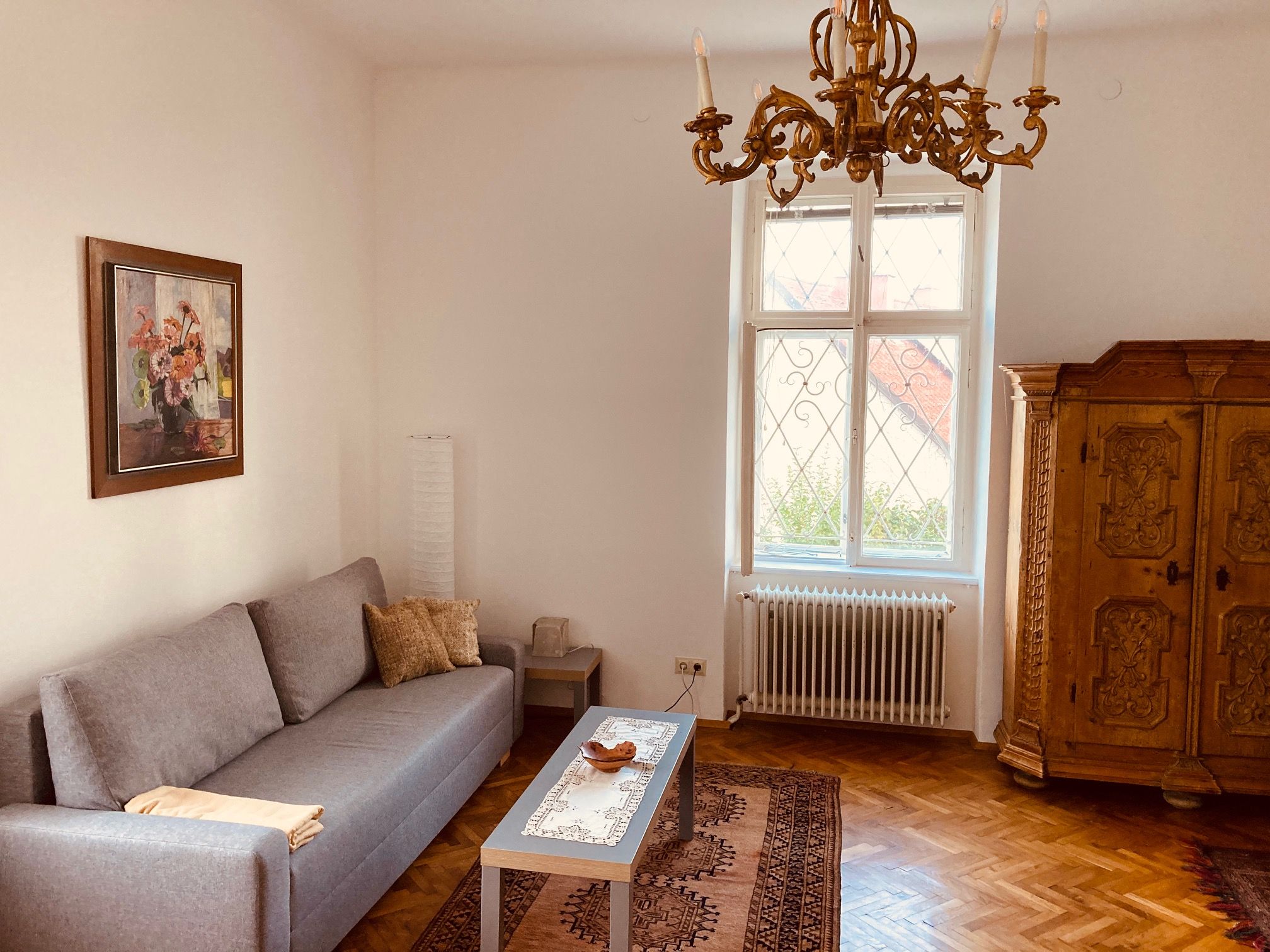 Living room in the Villa Wachtertor