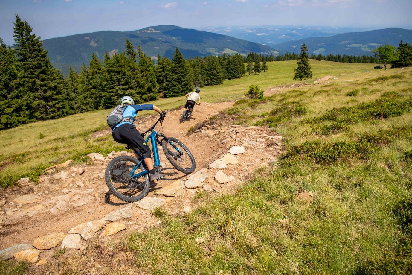 Out and about on the Wexl Trails in St. Corona am Wechsel