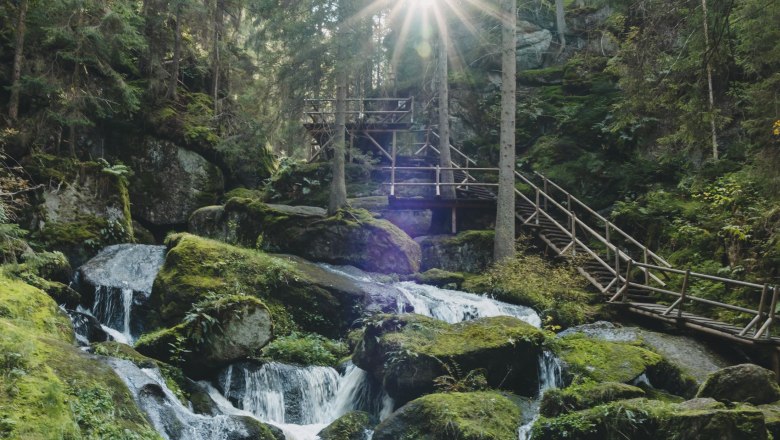 Lohnbach Falls, © Waldviertel Tourismus, Line Sulzbacher